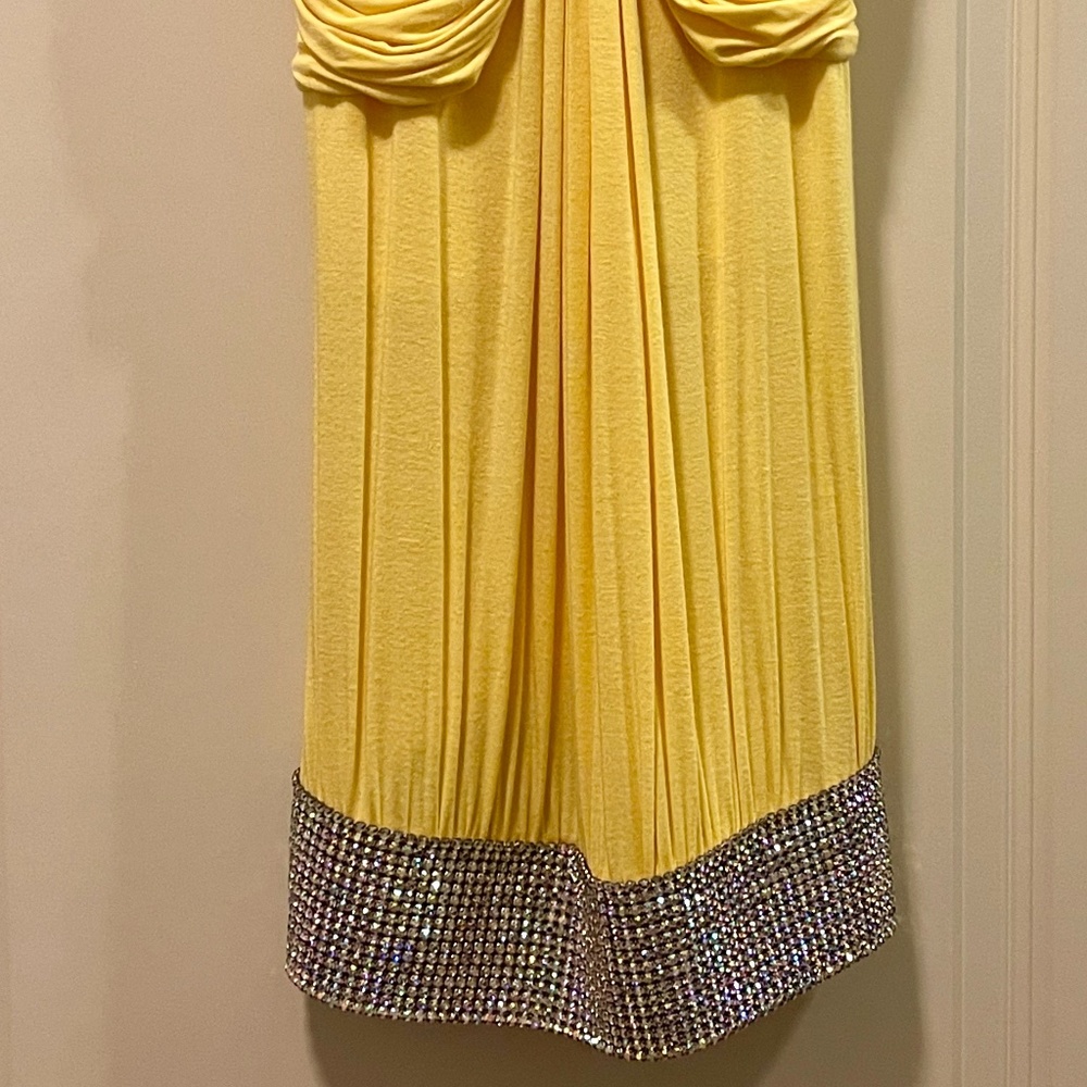 Sky Tunic With Sequined Bottom - image 3